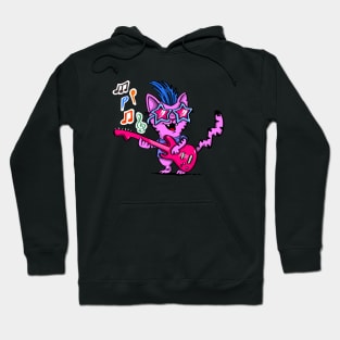 Cat rocker Hoodie